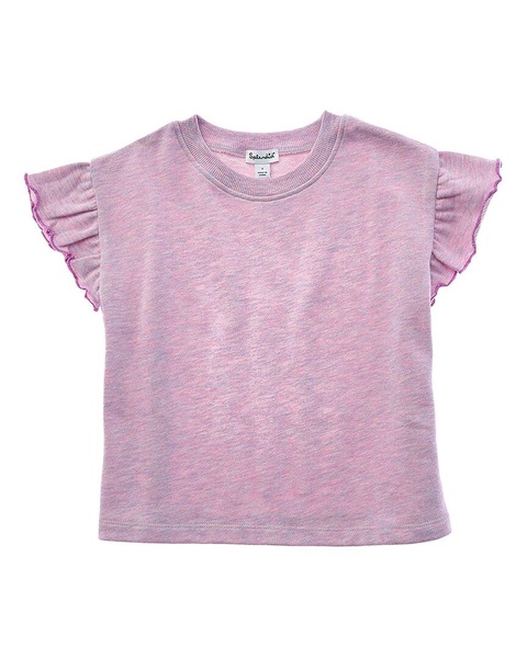 cotton candy ruffle t-shirt