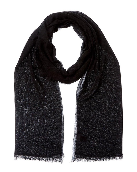 cashmere-blend crinkle scarf