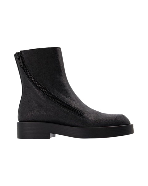 ernest ankle boots in black leather
