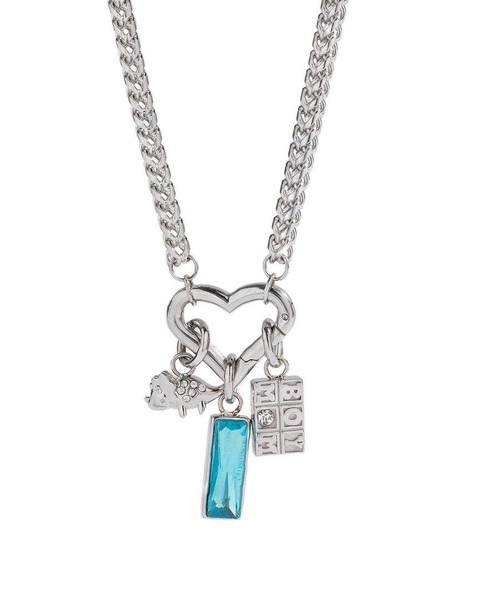 mom stainless steel interchangeable necklace