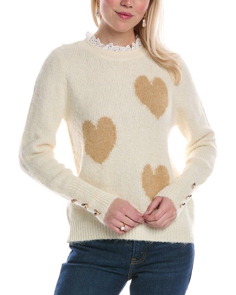 ursilla cashmere-blend pullover