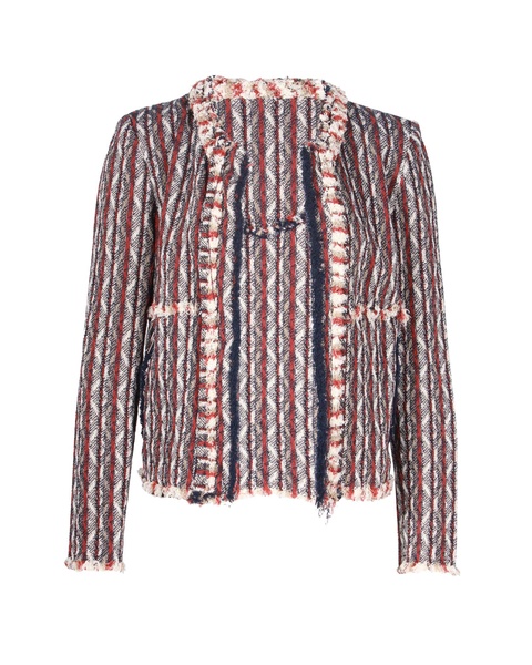 inland tweed jacket in multicolor cotton