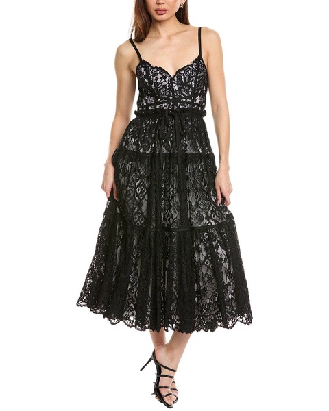 Cinq à Sept Lana Lace Midi Dress