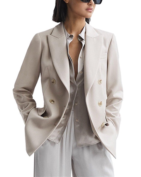 Reiss Astrid Wool-Blend Blazer