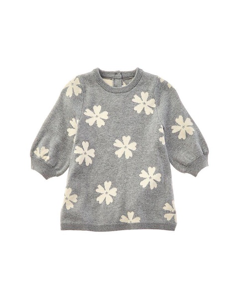 wool-blend sweaterdress