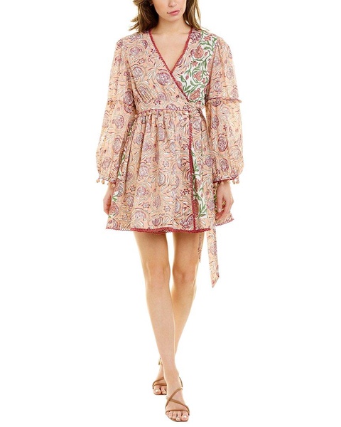 fara mini wrap dress