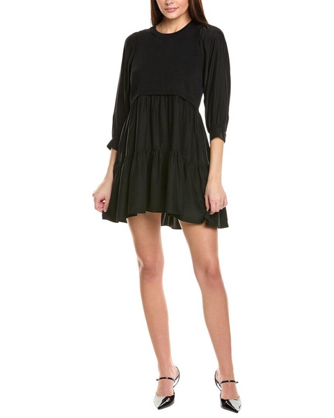 presley silk mini dress