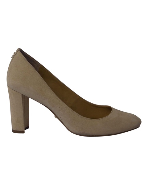 maddie pumps in cream suede