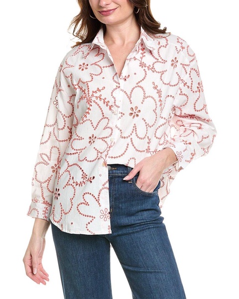 poenui eyelet blouse