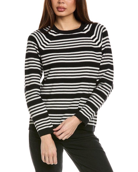 Jones New York Textured Stripe Sweater