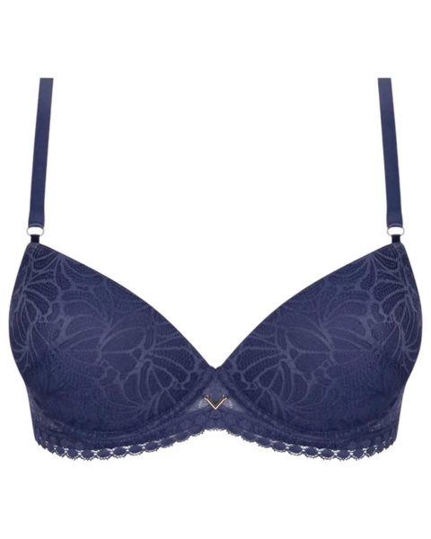 atelier seduction contour bra in bleu purple