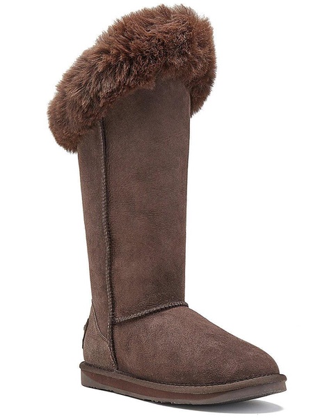 foxy tall sheepskin boot