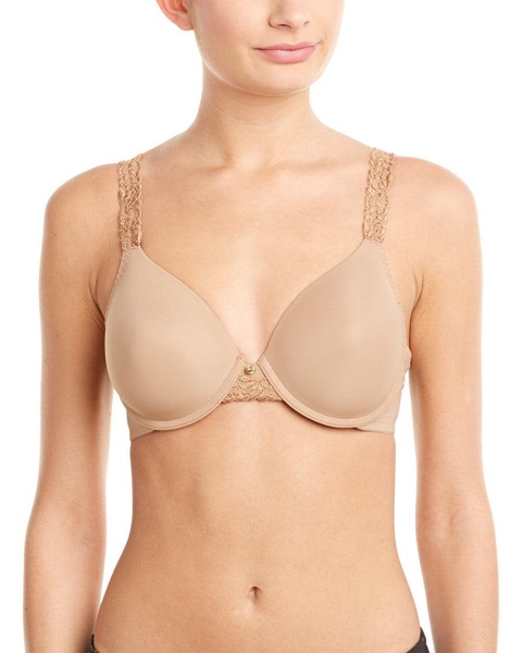 full fit lace trim bra