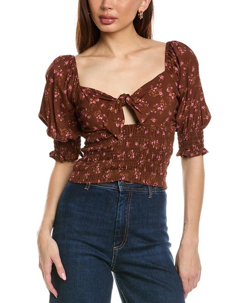 Saltwater Luxe Puff Sleeve Top