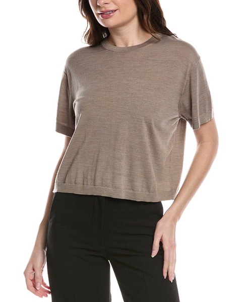 boxy wool t-shirt