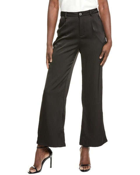 Gracia Satin Wide Leg Dress Pant