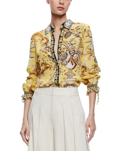 willa silk blouse