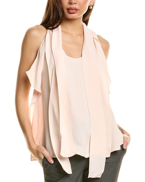 calista tie neck shell