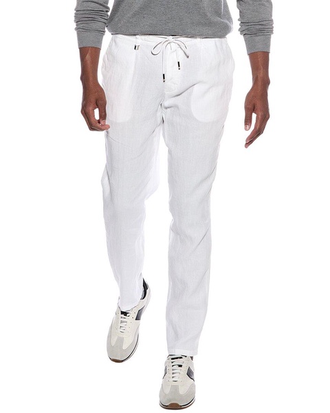 slim fit linen pant