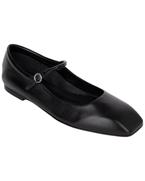 uma leather flat