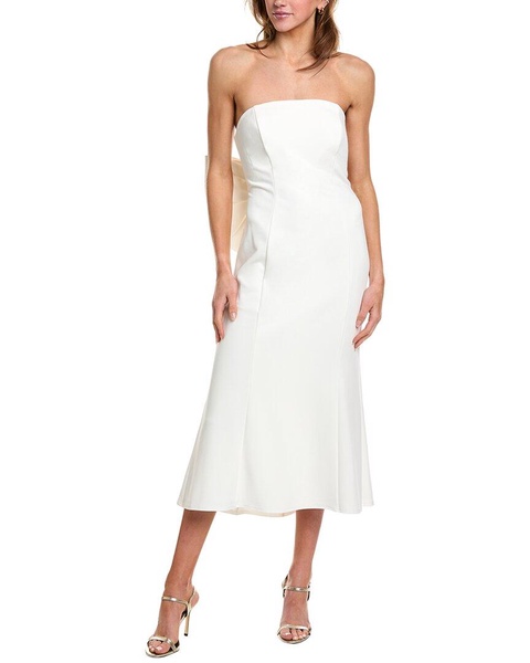 solid midi dress