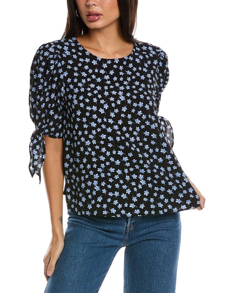 CeCe Elbow Sleeve Blouse