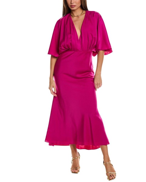 AIIFOS Isabelle Silk Maxi Dress