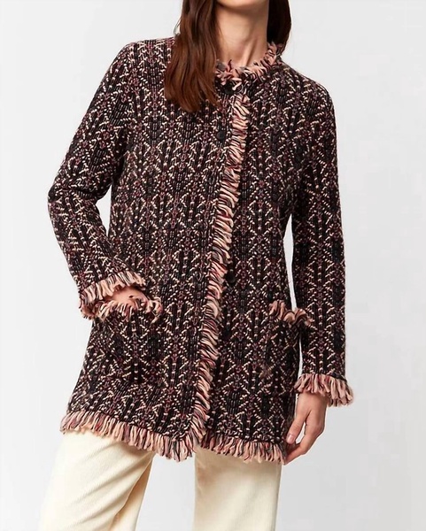 cone jacket in pink