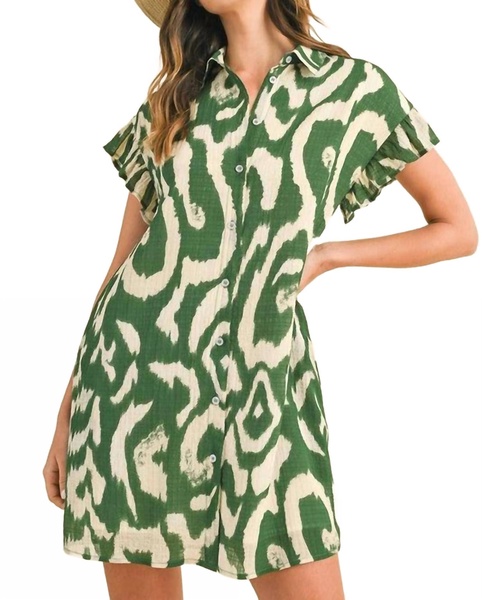 dylan dress in green