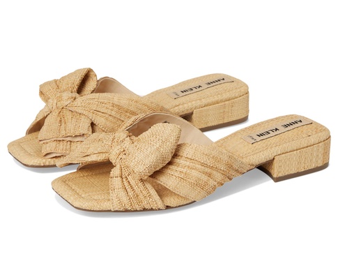 Anne Klein Women's Sandal Liz, Natural Raffia, 9.5