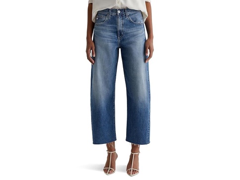 Hattie High Rise Crop Barrel in Gemini