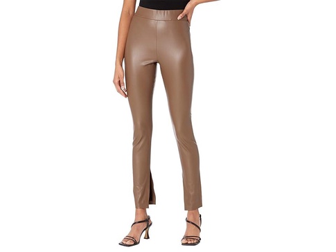 Leather Leggings with Slit in Love Much