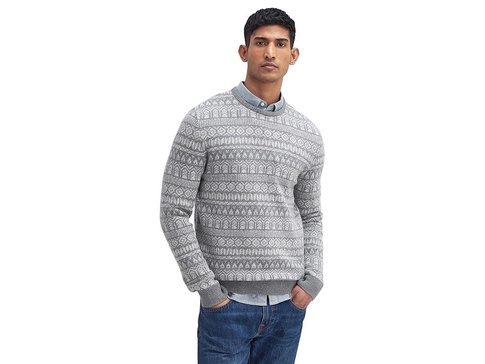 Barbour Stonebeck Fair Isle Crew Neck Sweater