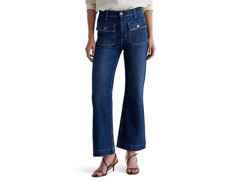 Bonnie Mid Rise Relaxed Flare in Shallow
