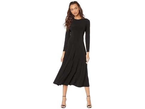 Long Sleeve Flared Dress