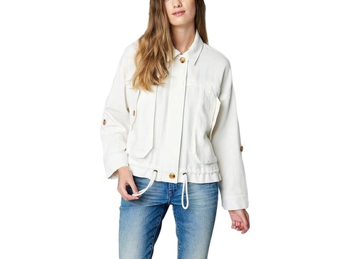 Linen Utility Jacket in Great Catch