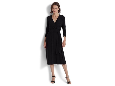 Jersey-Matte Midi Dress