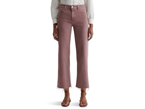 Saige Mid Rise Wide Leg in Sulfur Dusty Mauve