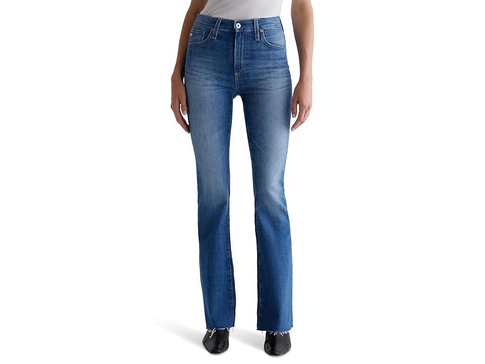 Farrah Mid Rise Bootcut Jeans in Runway