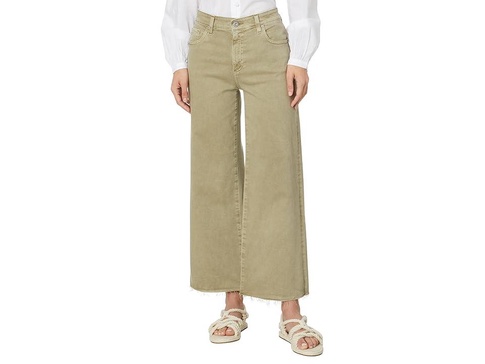 Saige High Rise Straight Wide Leg in Sulfur Dried Parsley