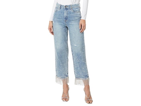 Heart And Soul Baxter Denim Jeans With Rhinestone Fringe Detail