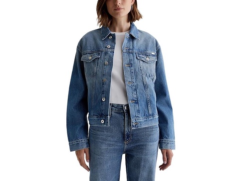 Ramie Oversized Trucker Jacket