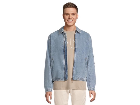 Denim Collared Bomber