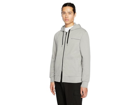 Cotton Zipper Logo Sweatshirt