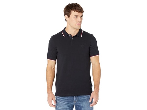 Slim Fit Pique Logo Polo
