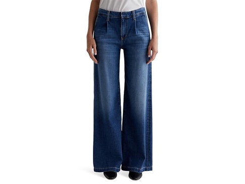 Pleated Stella Wide Leg Palazzo in Provence
