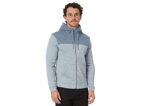 Keller Block Zip Hooded Zip Fleece