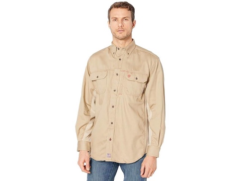 FR Solid Vent Long Sleeve Work Shirt