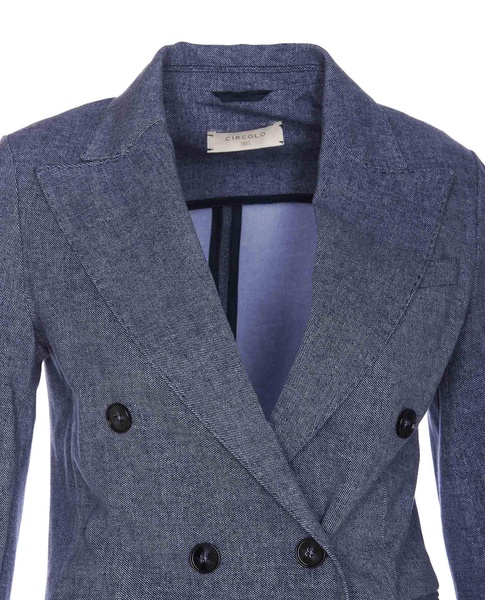 Double Breasted Buttons Jacket