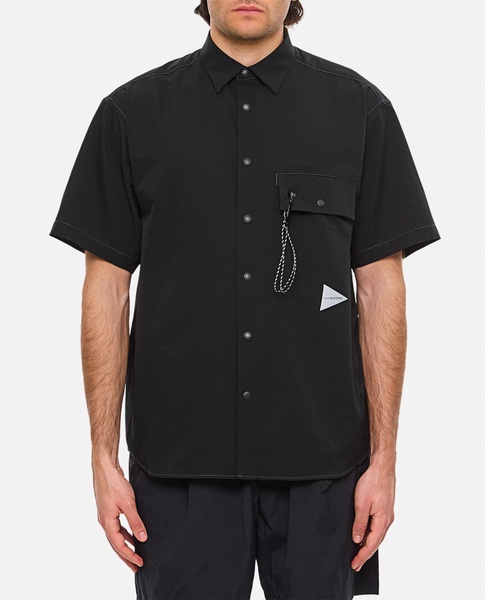 Black Shot Sleeves Shirt